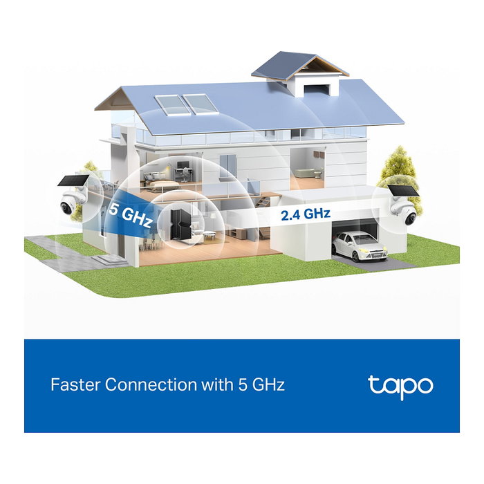 TP-Link Tapo C660 KIT Cámara de Seguridad 4K 8MP con Panel Solar