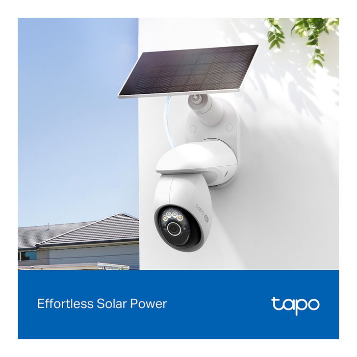 TP-Link Tapo C660 KIT Cámara de Seguridad 4K 8MP con Panel Solar