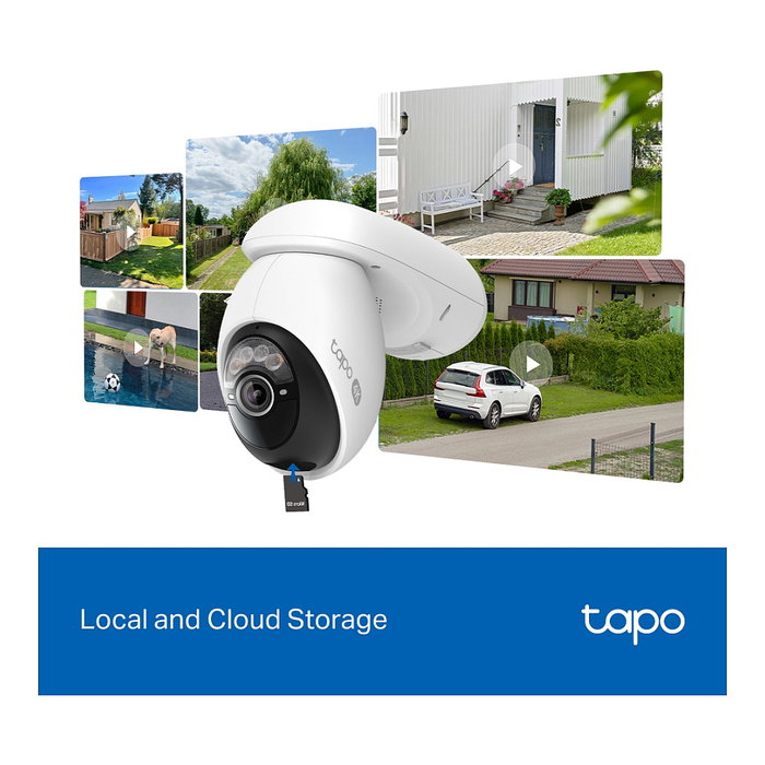 TP-Link Tapo C660 KIT Cámara de Seguridad 4K 8MP con Panel Solar