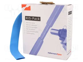 HELLERMANNTYTON Tubo termoretráctil azul 19,1mm 5m