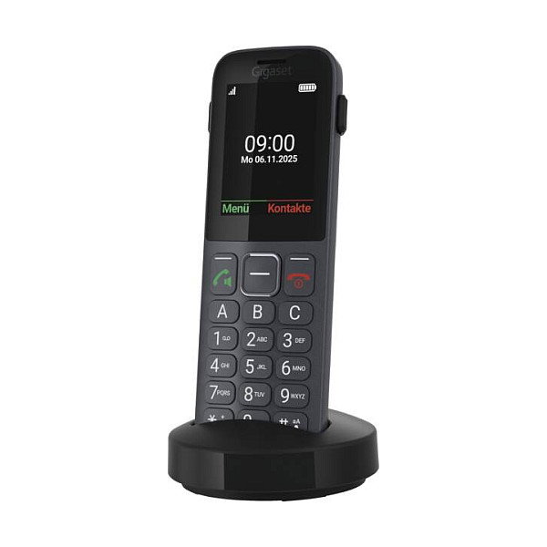 Gigaset Comfort 600 SIM Negro, Gris