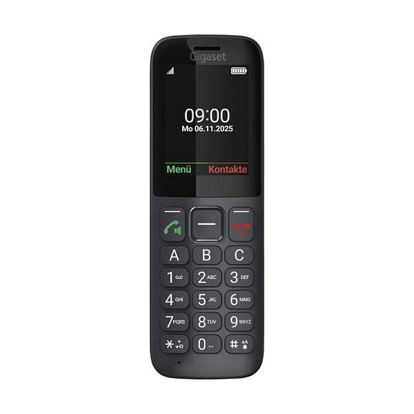 Gigaset Comfort 600 SIM Negro, Gris