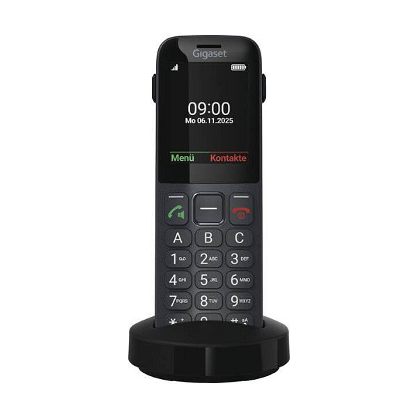 Gigaset Comfort 600 SIM Negro, Gris