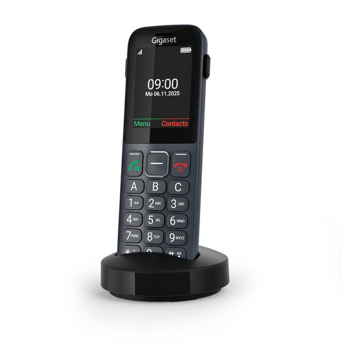 Gigaset COMFORT 600 SIM Teléfono Inalámbrico 4G LTE con VoLTE, Pantalla 2,4 IPS, Manos Libres, Bluetooth, Batería 1000 mAh Gigaset COMFORT 600 SIM Teléfono Inalámbrico 4G LTE con VoLTE, Pantalla 2,4 IPS, Manos Libres, Bluetooth, Batería 1000 mAh