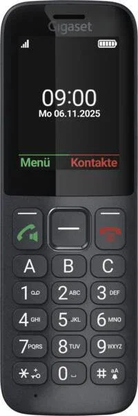 Gigaset Comfort 600 SIM Negro, Gris