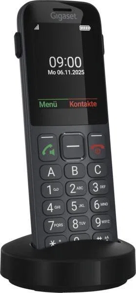 Gigaset Comfort 600 SIM Negro, Gris