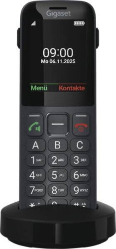 Gigaset Comfort 600 SIM Negro, Gris Gigaset Comfort 600 SIM Negro, Gris