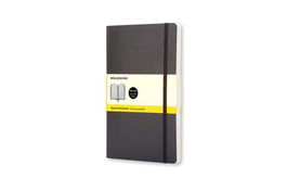 Cuaderno Moleskine Clasico Tapa Blanda 13X21 192H 70Gr. Cuadriculada Con Goma Negra