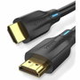 Vention Cable HDMI 2.1 8K AANBF Negro 1m, Macho a Macho