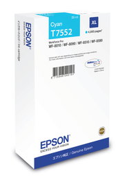 Epson T7552 XL Cian Cartucho de Tinta C13T75524N Original