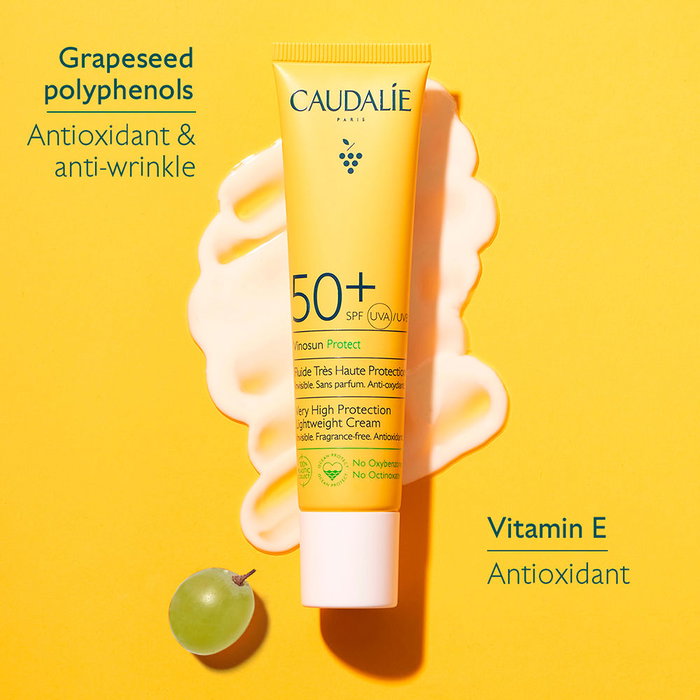 Caudalie Vinosun Fluido de Muy Alta Protección SPF50+ 40 ml
