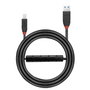 Lindy Cable USB 3.2 Gen 1 Activo Slim 10m USB A a USB B Negro
