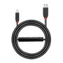 Lindy Cable USB 3.2 Gen 1 Activo Slim 10m USB A a USB B Negro