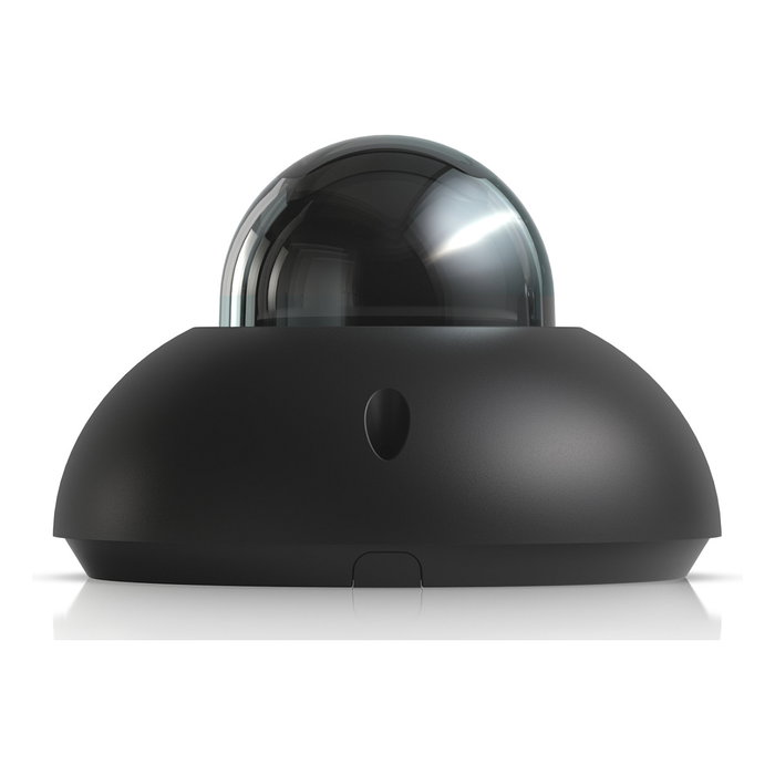 Ubiquiti UVC-G6-DOME-B - Cámara de Seguridad IP Domo 4K 8MP, Interior y Exterior, Visión Nocturna 30m, PoE, Resistente IP66 IK10, Negro