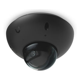 Ubiquiti UVC-G6-DOME-B - Cámara de Seguridad IP Domo 4K 8MP, Interior y Exterior, Visión Nocturna 30m, PoE, Resistente IP66 IK10, Negro