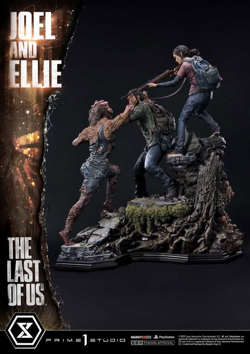 Prime 1 Studio The Last of Us Part I Estatua 1/4 Ultimate Premium Masterline Series Joel & Ellie