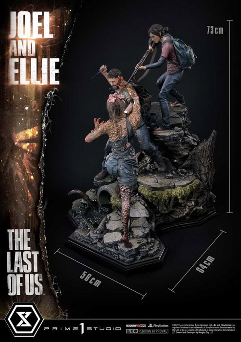 Prime 1 Studio The Last of Us Part I Estatua 1/4 Ultimate Premium Masterline Series Joel & Ellie