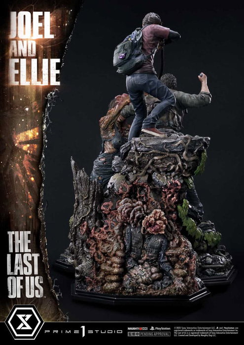 Prime 1 Studio The Last of Us Part I Estatua 1/4 Ultimate Premium Masterline Series Joel & Ellie