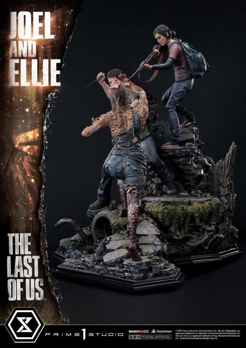 Prime 1 Studio The Last of Us Part I Estatua 1/4 Ultimate Premium Masterline Series Joel & Ellie