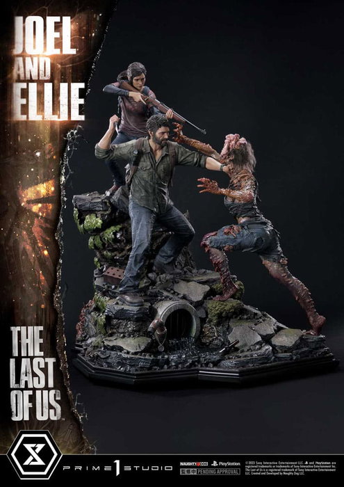 Prime 1 Studio The Last of Us Part I Estatua 1/4 Ultimate Premium Masterline Series Joel & Ellie