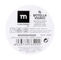 La Mediterranea Botella de Vidrio Cuadrada con Tapa de Metal Wood 1L (Pack de 24)移