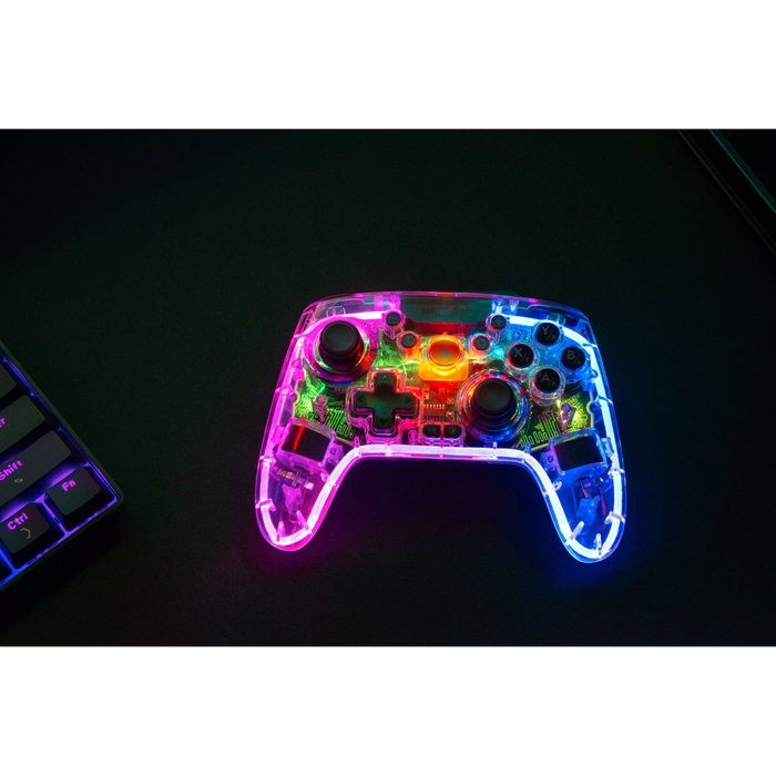Speedlink RAIT NX RGB Gamepad Inalámbrico/Cableado para PC, Android y Switch