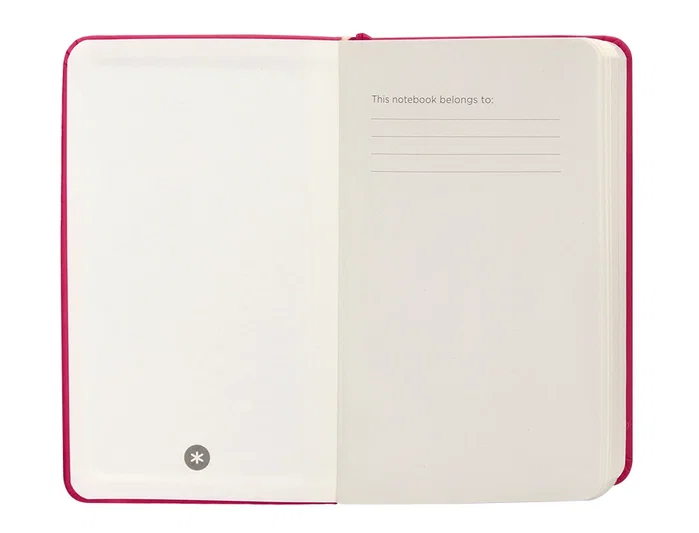 Antartik Cuaderno Antartik Notes Tapa Dura A6 Hojas Cuadricula Burdeos