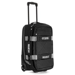 Sparco S016438NRSI Bolsa de Viaje, 55 Litros, 25 x 55 x 40 cm
