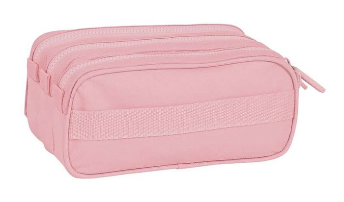 Safta Portatodo Triple Big Basic Rosa 21,5x10x8cm Safta Portatodo Triple Big Basic Rosa 21,5x10x8cm