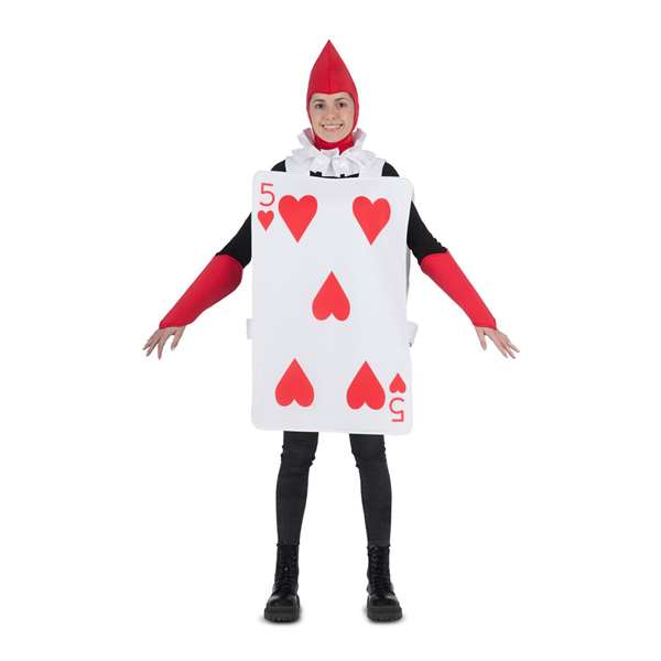 My Other Me Disfraz Carta Soldado Reina Pasamontañas, Cuello, Traje y Brazaletes Talla M One Size My Other Me Disfraz Carta Soldado Reina Pasamontañas, Cuello, Traje y Brazaletes Talla M One Size