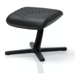 Noblechairs Fußstütze 2 Reposapiés en cuero auténtico Negro