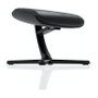 Noblechairs Fußstütze 2 Reposapiés en cuero auténtico Negro