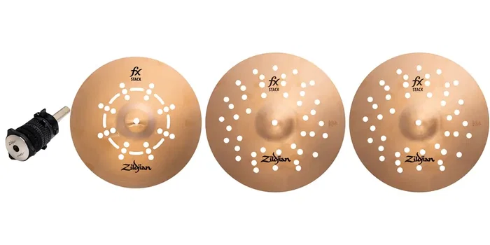 Zildjian Stack 14" Fx (Con Sistema De Montaje) Para Batería