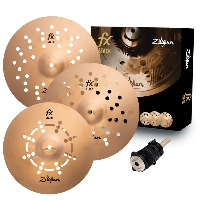 Zildjian Stack 14" Fx (Con Sistema De Montaje) Para Batería