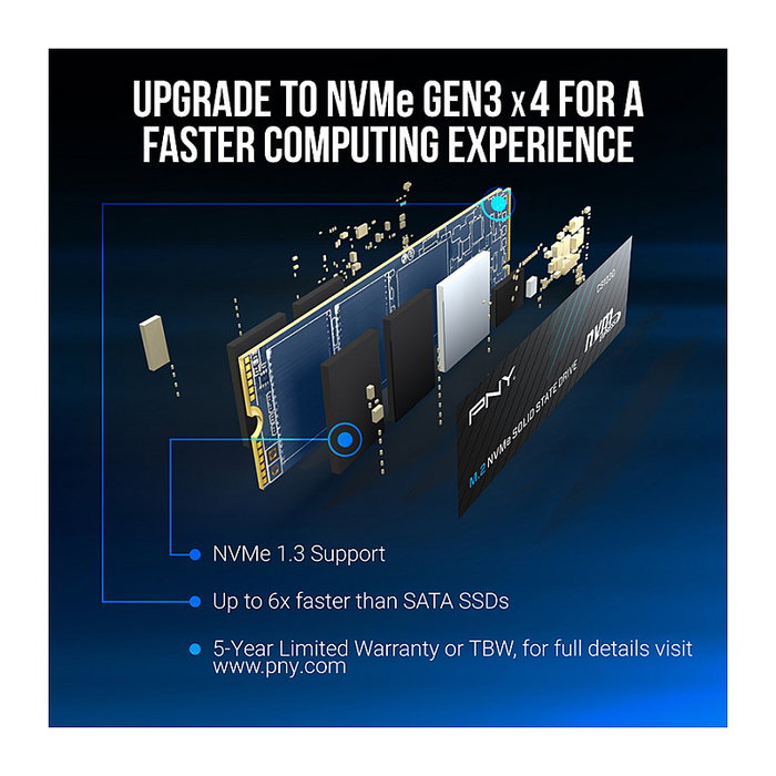 PNY CS1030 M.2 2TB NVMe SSD