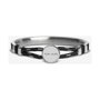 Tom Hope Pulsera Hybrid 1 SS Bangle string Gun L Gris L
