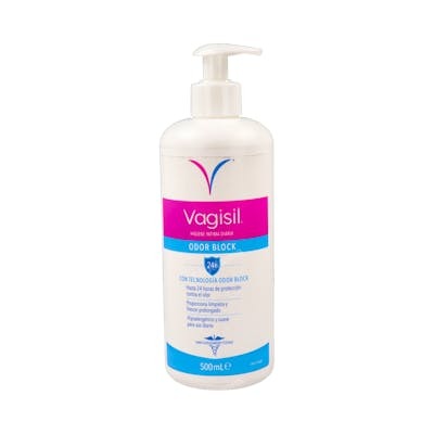Vagisil Gel Íntimo OdorBlock 500 ml - Higiene íntima diaria, 24h protección contra el olor, tecnología ActiveScent Vagisil Gel Íntimo OdorBlock 500 ml - Higiene íntima diaria, 24h protección contra el olor, tecnología ActiveScent