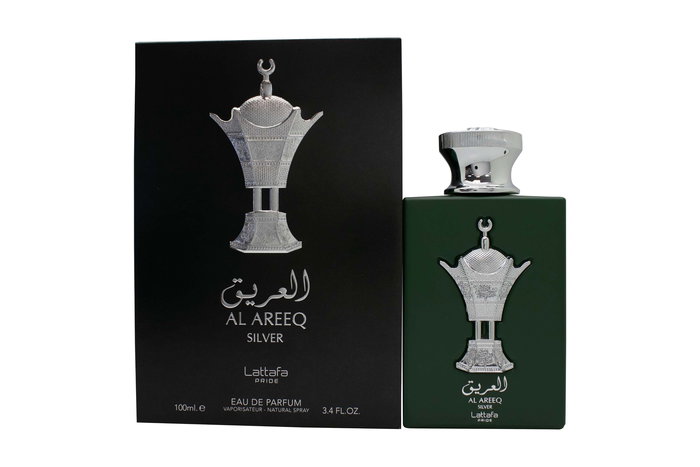 Lattafa Perfumes Al Areeq Silver Eau de Parfum 100ml Spray Lattafa Perfumes Al Areeq Silver Eau de Parfum 100ml Spray