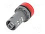 ABB CB1 Señalizador luminoso y sonoro rojo 24VDC/24VAC