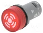 ABB CB1 Señalizador luminoso y sonoro rojo 24VDC/24VAC