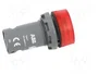 ABB CB1 Señalizador luminoso y sonoro rojo 24VDC/24VAC
