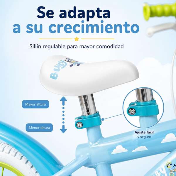 Toimsa Bicicleta Bluey 14" (4-6 Años)