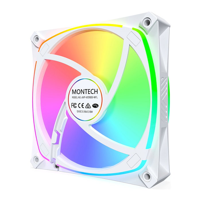 Montech AX120 PRO White Ventilador para Caja 120mm