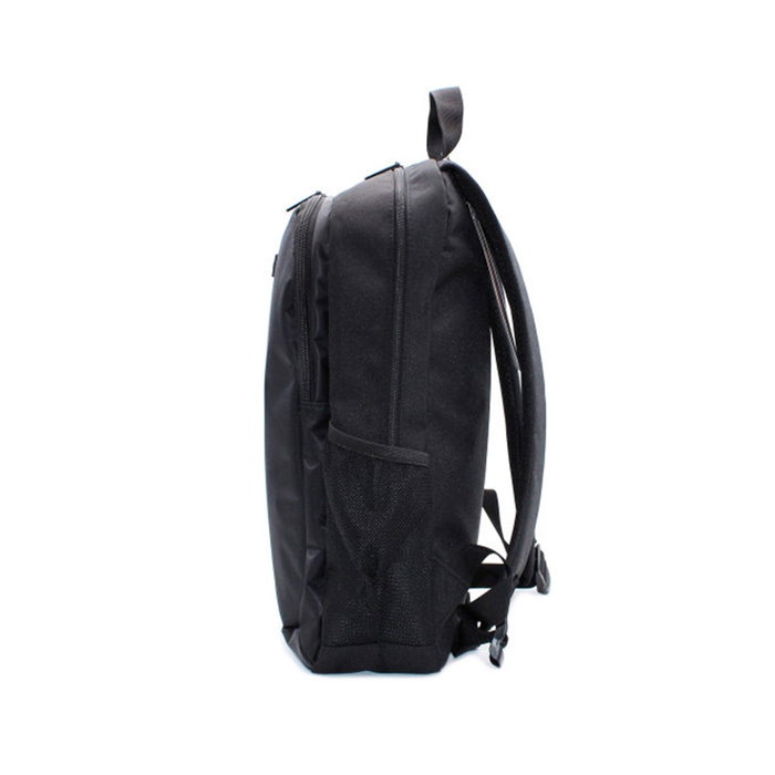 Nilox Mochila Básica 15.6 Pulgadas para Portátil, Acolchada, Negro, con Múltiples Bolsillos, Nylon y Poliéster