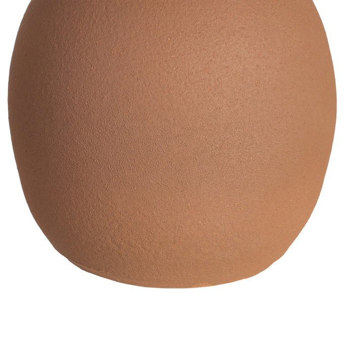 Jarrón Marrón Cerámica Decoración 22 X 22 X 40 cm