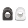 DeLOCK Sujetacables de cierre automático y autoadhesivo, 3 piezas, Negro/Blanco
