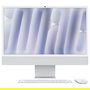 Apple iMac 24 pulgadas Retina 4.5K M4 chip 8-core CPU 8-core GPU 16GB RAM 256GB SSD Plata