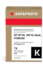 Agfa Photo Cartucho de tinta negro APHP305XLB