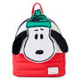 Loungefly Mochila Holiday Snoopy 26cm Piel Vegana Detalles 3D