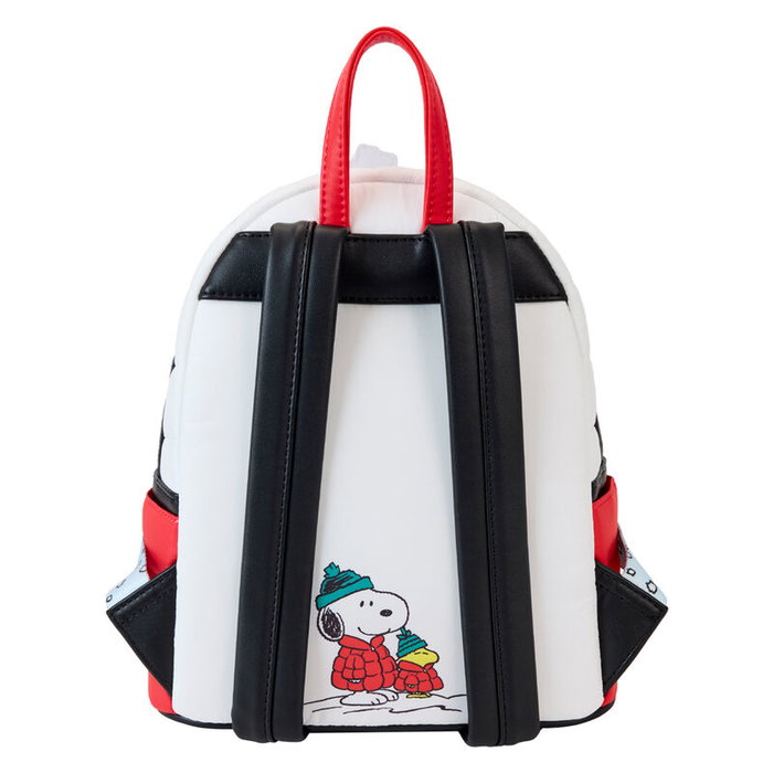 Loungefly Mochila Holiday Snoopy 26cm Piel Vegana Detalles 3D